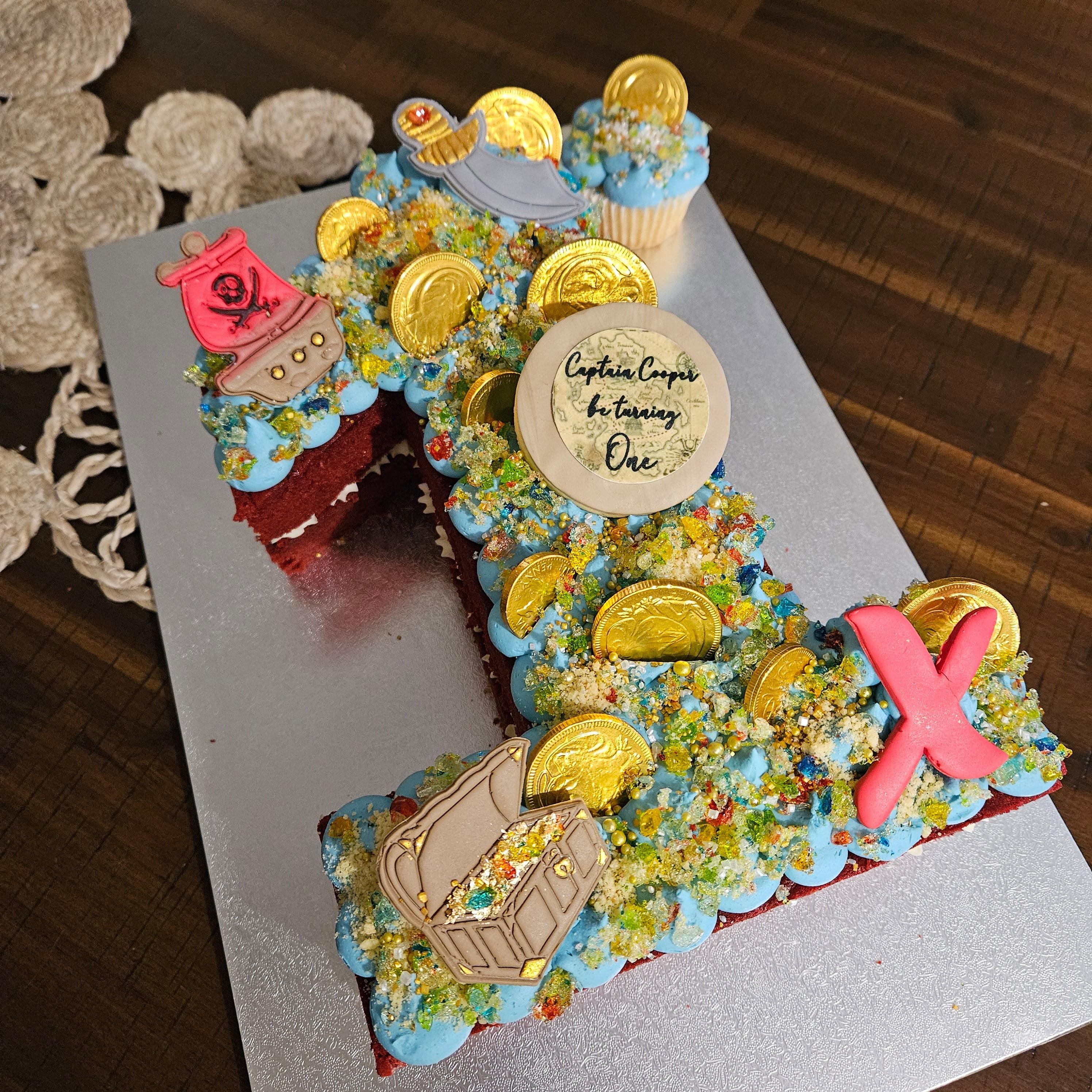 Number Cake for First Birthday | Buy One Digit Cake